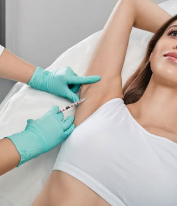 Binsina Laser Clinic - Sweat Reduction injections
