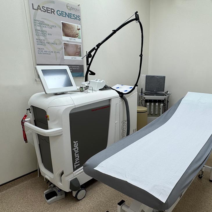 Binsina Skin & Laser Clinic - Our Clinic Our Technology